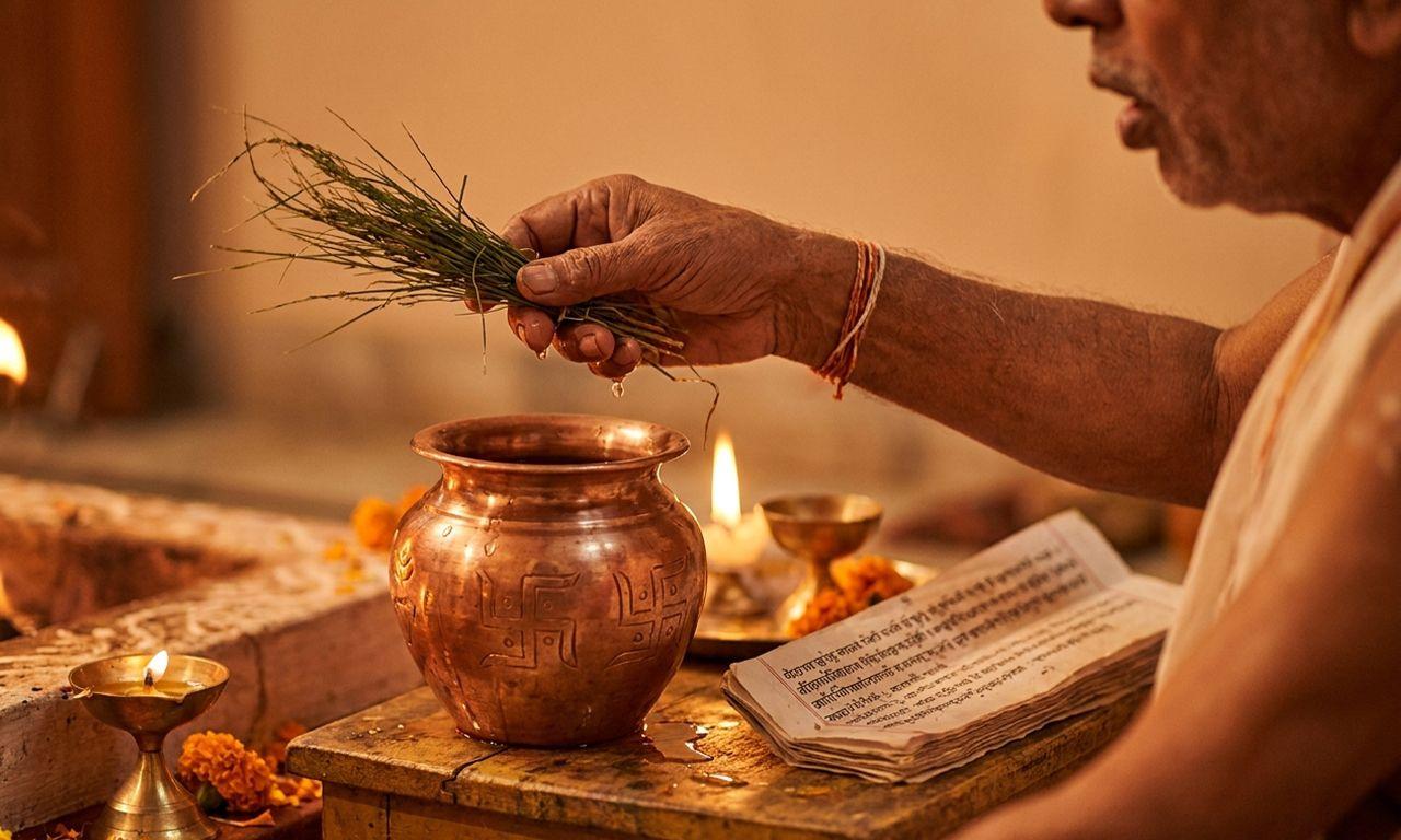 The Four Coordinates of a Sankalp - Why Kaal, Desh, Naam, and Gotra Are Each Non-Negotiable